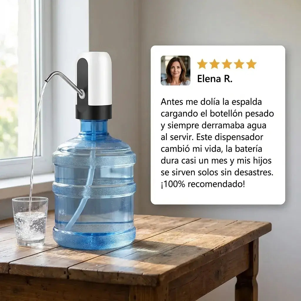 Bomba dispensadora de agua automática